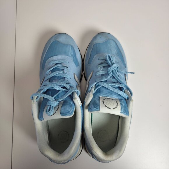 New Balance 574 Men\'s Light Blue Classic Athletic Shoes Size 12 Suede Mesh main image 11